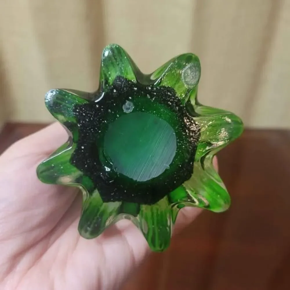 Jack in the Pulpit Calla Lilly Art Glass Vase